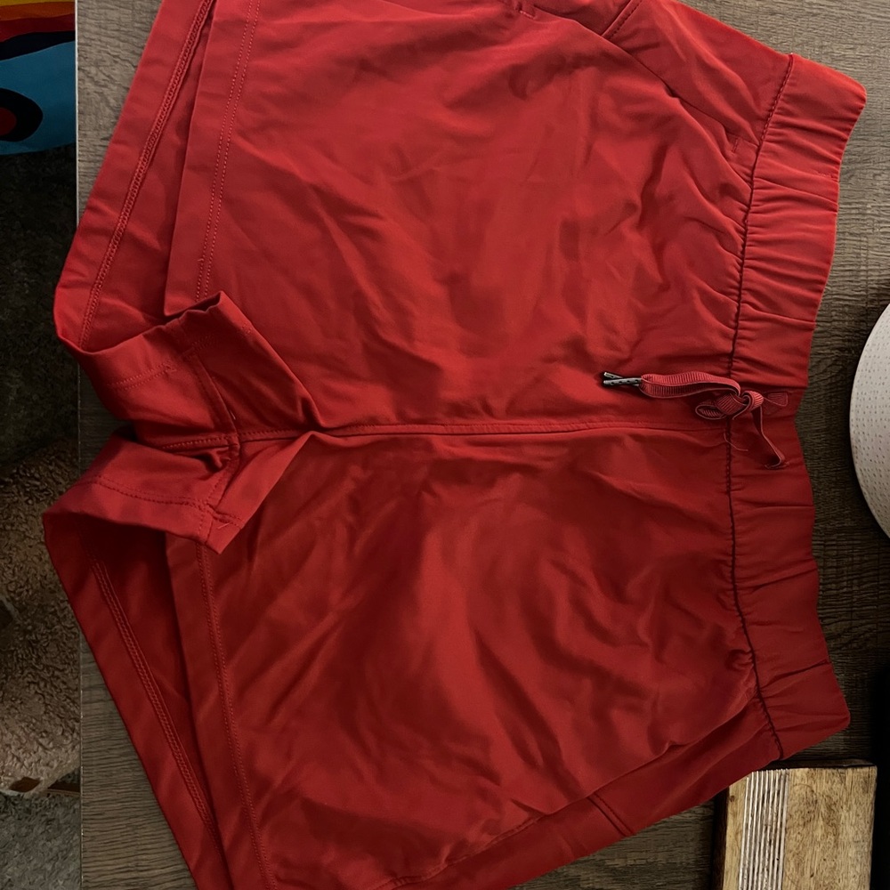 Red Athletic Shorts